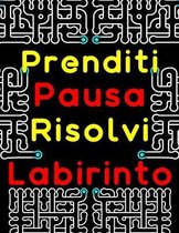 Prenditi Pausa Risolvi Labirinto: 120 Puzzle Labirinto Di Grandi Dimensioni per Adulti Con Livello