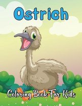 Ostrich Coloring Book for Kids