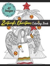 Zentangle Christmas Coloring Book