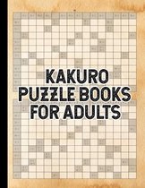 Kakuro Puzzle Book for Adults