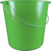 Emmer 10 liter - Handgreep - Huishoudemmer - 10 Liter - Groen