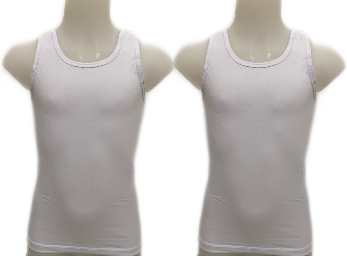 Embrator 2-stuks Jongens Hemdje wit maat 86/92