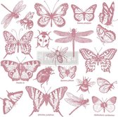 Re-Design with Prima Decor Clear-Cling Stamps 12x12 Inch Monarch Collection 20 Stuks (650087).