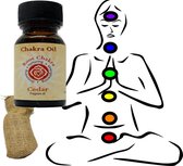 Chakra Olie Cedar scented 15ml