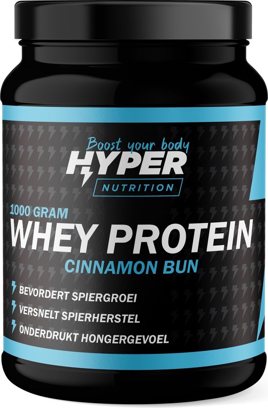 Hyper Nutrition Whey Protein Cinnamon Bun