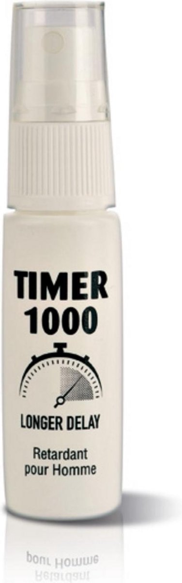 Timer 1000 - Stimulerend Middel - Stelt de Zaadlozing uit - Doos van 6 Stuks - 6x20ml
