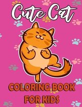 Cute Cat Coloring Book For Kids