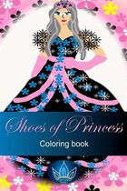 Shoes of Princess Coloring Book