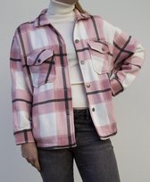 Rising London Pink Vest maat M | Roze dames vest | Duurzame vest | Outdoor vest | Lente jas | Blouse Vest