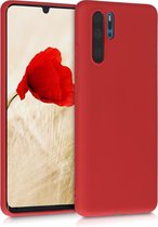 kwmobile telefoonhoesje voor Huawei P30 Pro - Hoesje voor smartphone - Back cover in donkerrood