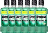 Listerine - Mondwater - Lichte smaak - 6 x 600 ML - Voordeelverpakking