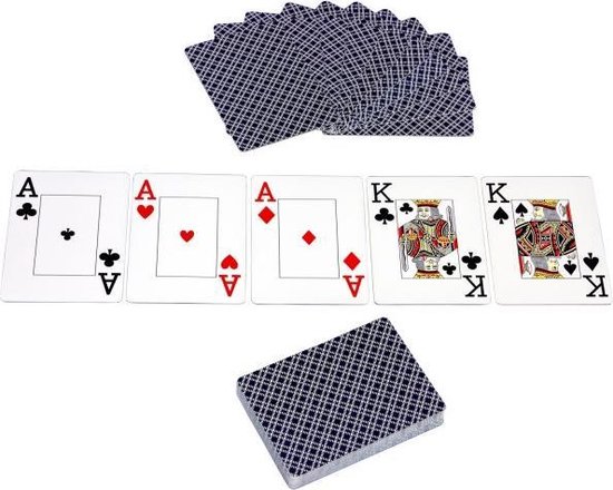Thumbnail van een extra afbeelding van het spel Miadomodo Pokerset - Pokerkoffer met Poker Fiches - Poker - Pokerset 300 Chips - Zilver