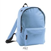 Rugtas Sky Blue - Rugzak - 16 liter - Voorzak met ritssluiting - Verstelbaar en versterkte schouderriemen