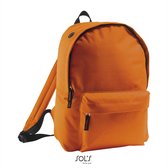 Rugtas Orange - Rugzak - 16 liter - Backpack - Voorzak met ritssluiting - Verstelbaar en versterkte schouderriemen