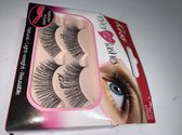 Kiss Wimpers 2x Everez Lashes 05/56734 +Applicator