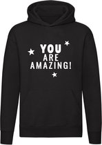 You are amazing sweater | zorg | moederdag | vaderdag | cadeau | unisex | capuchon