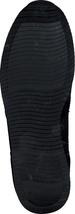 Mexx Dames Lage sneakers Eflin - Zwart - Maat 39 | bol.com