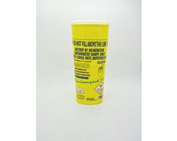 Sanypick Minicompact Naaldencontainer 1 Liter - 10 stuks