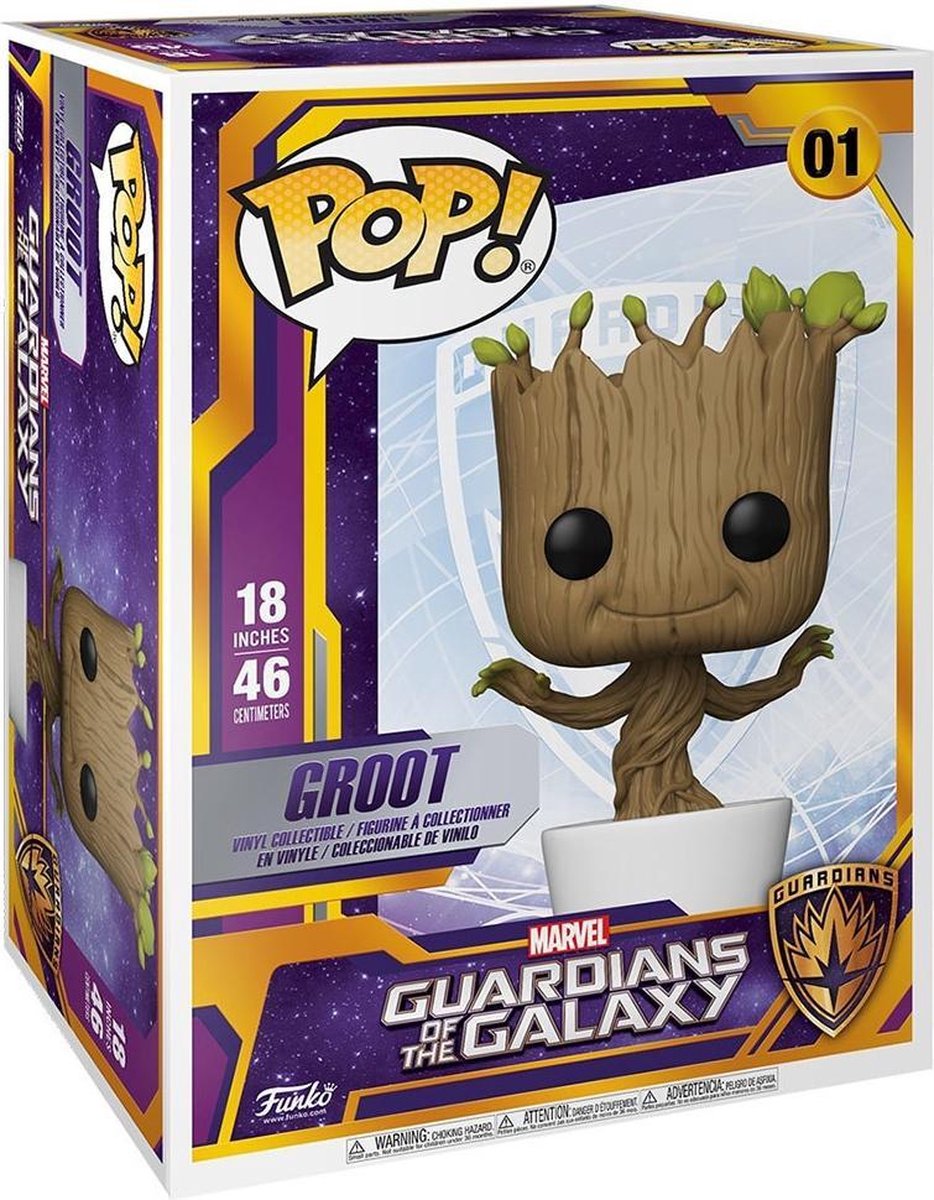 Funko! POP - 45 cm Guardians of the Galaxy - Dancing Groot | Games | bol.com