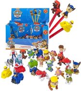 16 Taarttoppers Paw Patrol - 4 cm