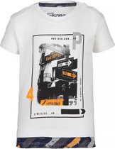 4President t-shirt Lennart wit maat 92