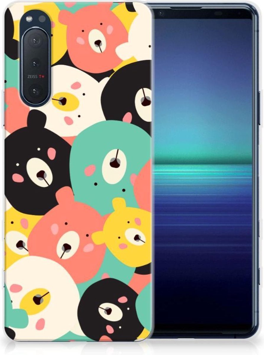 Sony Xperia 5II Telefoonhoesje met Naam Bears