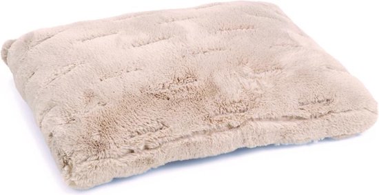 Designed by Lotte Hondenkussen Pluche Xanti Beige 100 x 68 x 5 cm