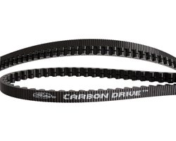 CDX riem Carbon Drive 128 tanden zwart
