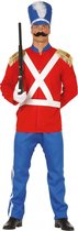 Leger & Oorlog Kostuum | Speelgoed Soldaat Paleis Wachter | Man | Maat 48-50 | Carnaval kostuum | Verkleedkleding