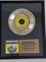 Gouden plaat Johnny Cash - Walk the Line