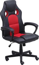 Alora Gaming stoel LB-Racestoel rood - Bureaustoel - Gaming Chair - gamingstoel - game stoel - game chair - kunstleer - verstelbaar in hoogte - Gamestoel