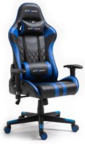 GTRacer Superior - E-Sports - Game stoel - Ergonomisch - Bureaustoel - Verstelbaar - Racing - Gaming Chair - Zwart / Blauw