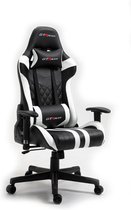 GTRacer Superior - E-Sports - Game stoel - Ergonomisch - Bureaustoel - Verstelbaar - Racing - Gaming Chair - Zwart / Wit