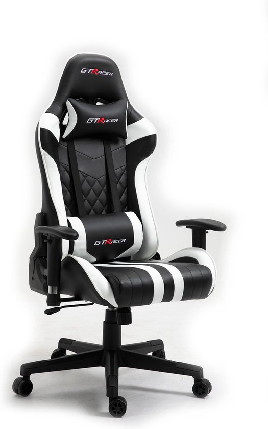 GTRacer Superior - E-Sports - Game stoel - Ergonomisch - Bureaustoel -  Verstelbaar -... | bol.com