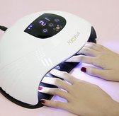 Fuegobird New cold and warm dual-purpose nail phototherapy machine 60 lamps UVLED nail baking lamp 180W induction nail dryer