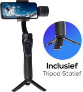 LifeWise Gimbal Voor Smartphone - Smartphone Stabilizer / Stabilisator - 3 Assen - Tripod Statief - iOS & Android