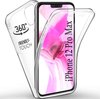 Apple iPhone 12 Pro MAX Case - Transparant Siliconen - Voor- en Achterkant - 360 Bescherming - Screen protector hoesje - (0.4mm)