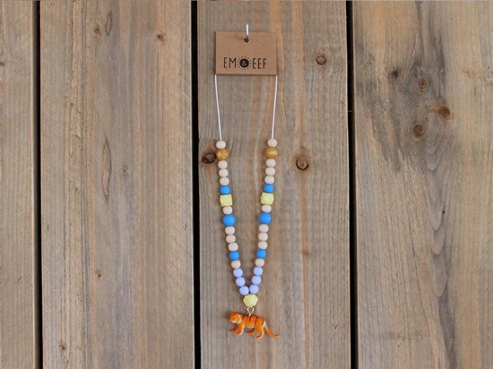 Kralenketting kerstboom | kerstrood | 10m