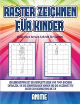 Skizzieren lernen Schritt fur Schritt (Raster zeichnen fur Kinder - Anime)
