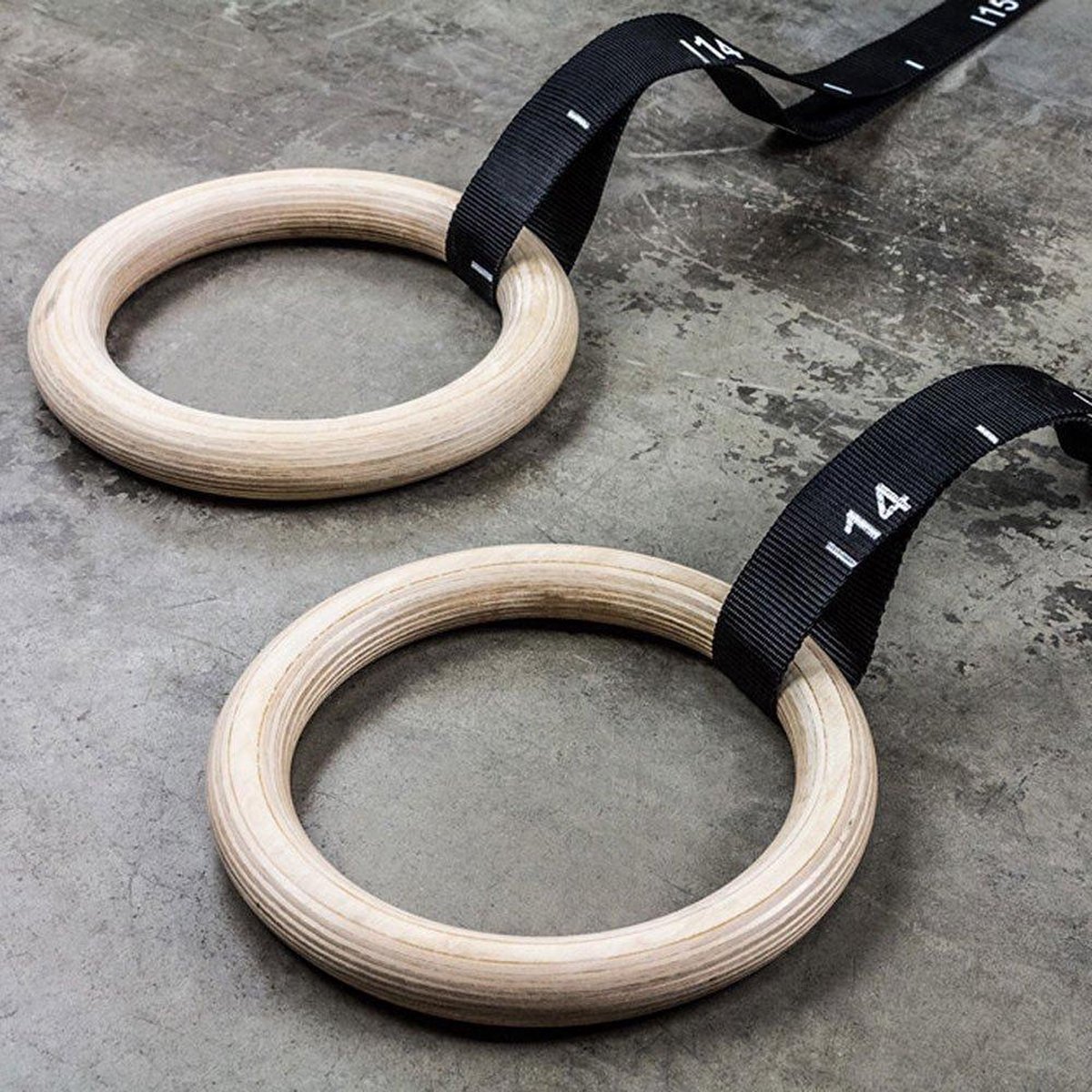 FSG28062 Olympic Rings for Crossfit, Gym, Gymnastics, Pull-Up Strength Suspension, ABS Plastic, Nylon Strap, Diameter 23 mm, Super Durable, Gym Rings with Rope FSG28062 Olympic Rings for Crossfit, Gym, Gymnastics, Pull-Up Strength Suspension, ABS Plastic, Nylon Strap, Diameter 23 mm, Super Durable, Gym Rings with Rope