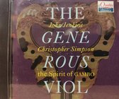 The Generous Viol / CD Ensemble music for viols by John Jenkins - Christopher Simpson / The Spirit of GAMBO
