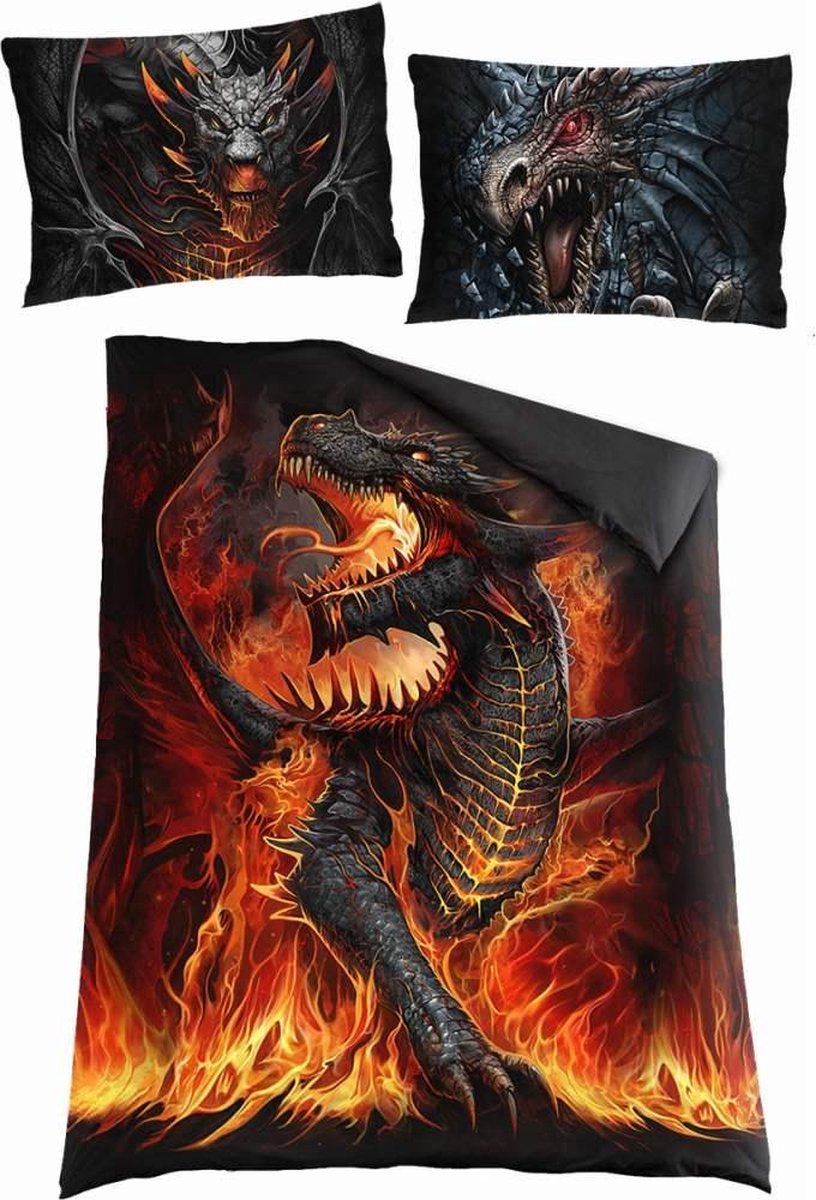 Spiral Draconis Unisex Beddengoed - meerkleurig - Standard