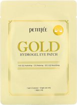 Petitfée Gold Hydrogel Eye Patch Oogmasker 1paar | 24K Goud Oog Masker Met Collageen| Anti-veroudering | Wallen
