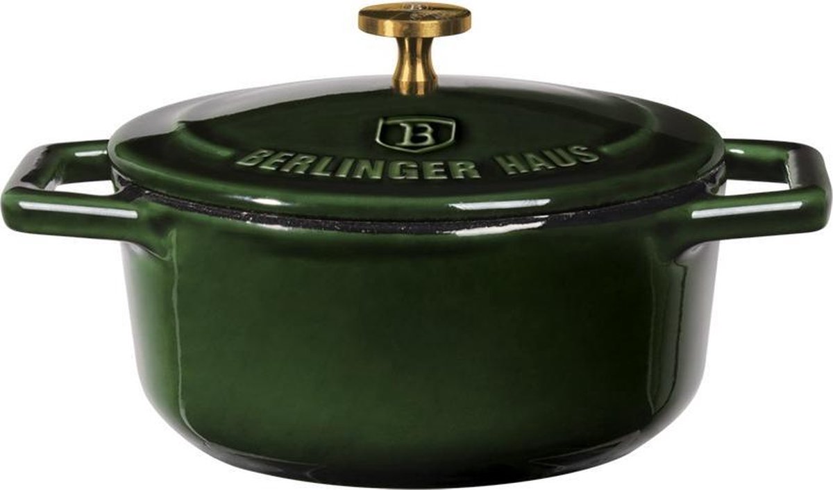 Berlinger - Mini pan - 10 cm - Gietijzer - Emerald |