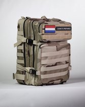 Always Prepared Tactical Backpack - Rugzak - 45 Liter - Desert Camo Warrior