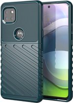 Motorola Moto G 5G Hoesje TPU Thunder Design Groen