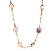 ZINZI zilveren ketting ros