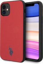 U.S. Polo Wrapped Hard Cover - Apple iPhone 11 Pro Max (6.5'') - Rood