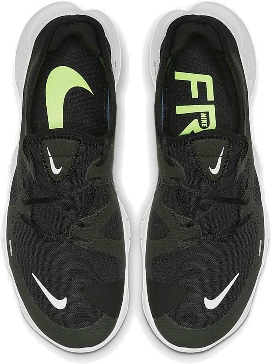 Nike Free Run 5.0 dames hardloopschoenen zwart | bol.com