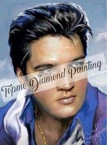 TOPMO - vrouw met panter - 40x50- Diamond painting pakket - HQ Diamond Painting - VOLLEDIG dekkend - Diamant Schilderen - voor Volwassenen – ROND
